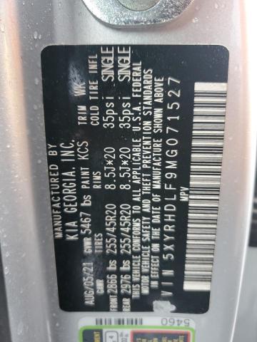 2021 KIA SORENTO EX 5XYRHDLF9MG071527