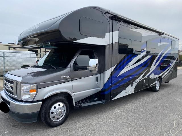 FORD ECONOLINE 2022 blue  gas 1FDXE4FN0NDC05291 photo #3