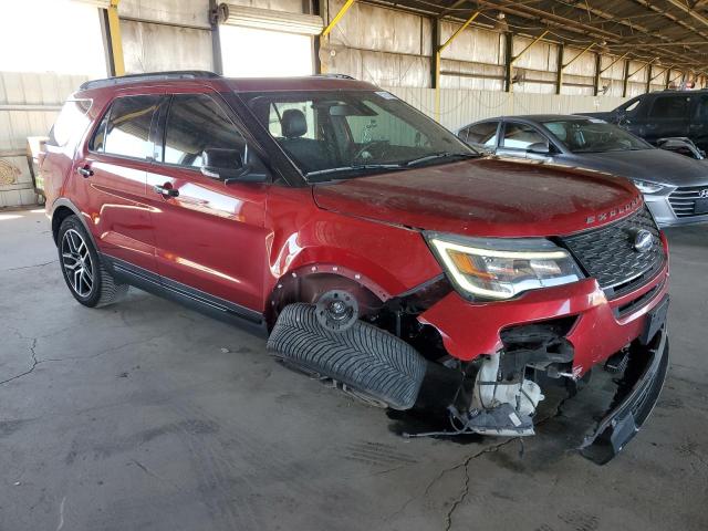 Vin: 1fm5k8gt3jgc00616, lot: 57311245, ford explorer sport 20184
