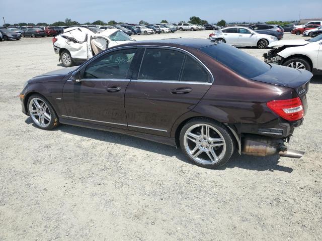 Vin: wddgf4hb6cr232828, lot: 58271625, mercedes-benz c-class 250 20122