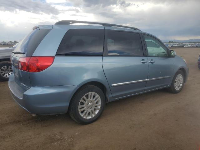 TOYOTA SIENNA XLE 2008 blue sports v gas 5TDBK22C08S009733 photo #4