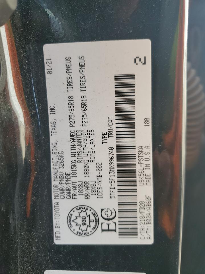 TOYOTA TUNDRA CREWMAX SR5