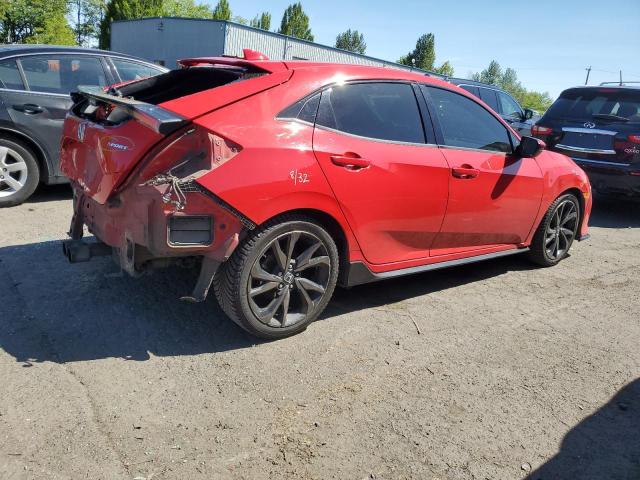 Vin: shhfk7g42ju203446, lot: 58394305, honda civic sport 20183