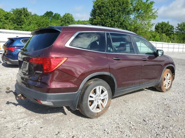 Vin: 5fnyf6h11gb109337, lot: 54840235, honda pilot lx 20163