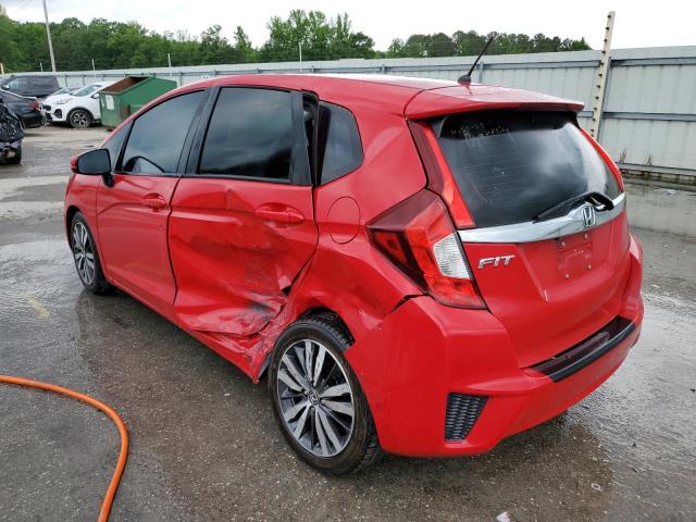 HONDA FIT EX 2016 red  gas JHMGK5H78GX004644 photo #3
