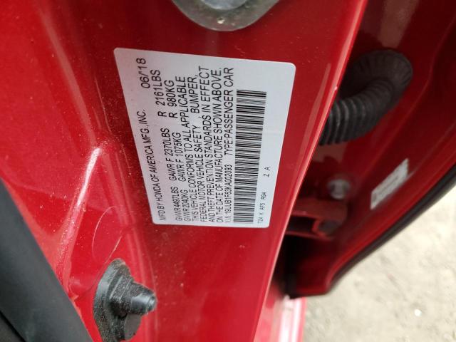 2019 ACURA TLX TECHNO - 19UUB1F63KA002093