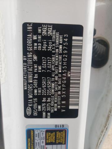 2017 KIA SORENTO LX 5XYPG4A55HG297543