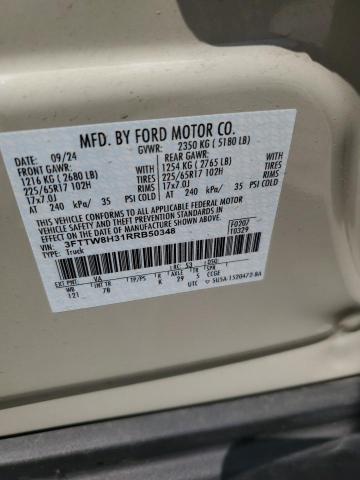 2024 FORD MAVERICK X - 3FTTW8H31RRB50348