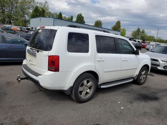 HONDA PILOT EXL 2010 white  gas 5FNYF3H66AB015536 photo #4