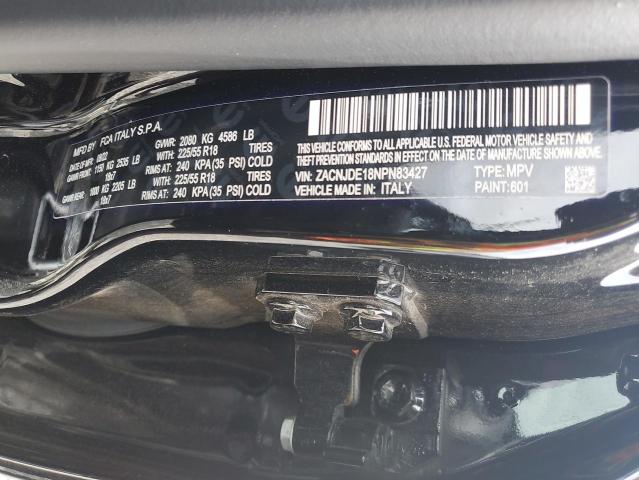 2022 JEEP RENEGADE A ZACNJDE18NPN83427