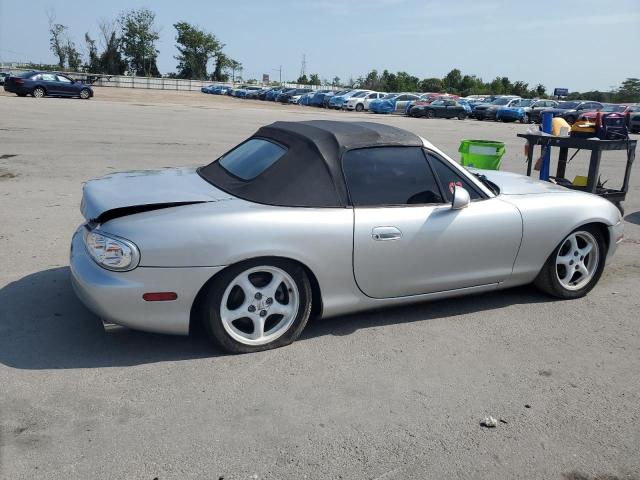 MAZDA MX-5 MIATA 2001 silver  gas JM1NB353210214557 photo #4