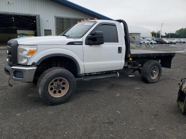 FORD F350 SUPER 2012 white pickup gas 1FTRF3B63CEA23238 photo #1