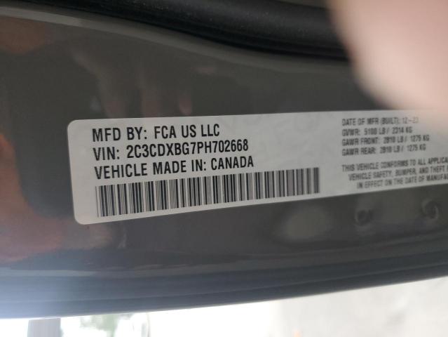 2023 DODGE CHARGER SX - 2C3CDXBG7PH702668