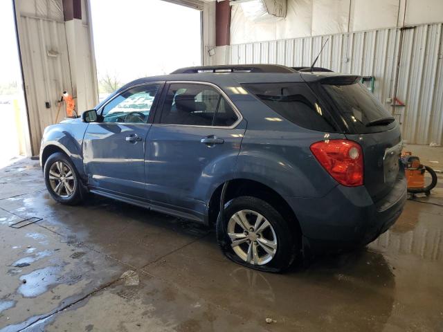 CHEVROLET EQUINOX LT 2012 blue  flexible fuel 2GNALDEK6C6299882 photo #3