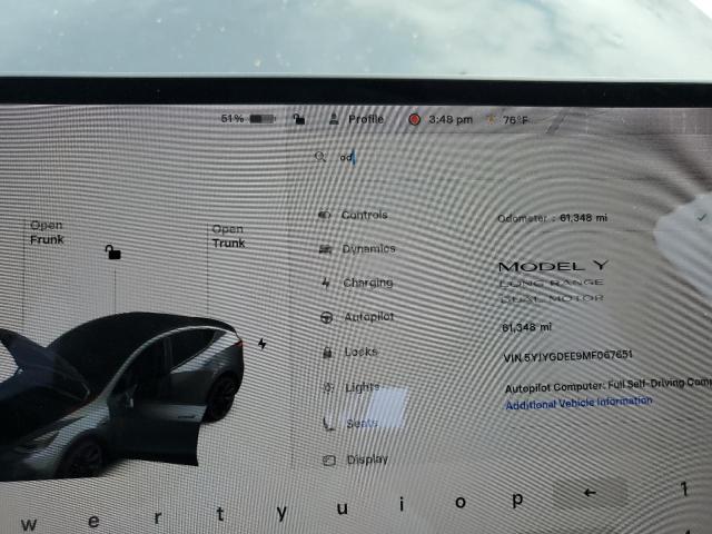 2021 TESLA MODEL Y - 5YJYGDEE9MF067651