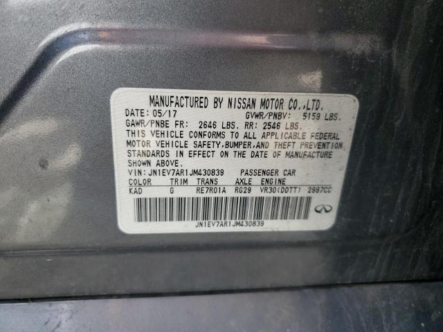 2018 INFINITI Q50 LUXE JN1EV7AR1JM430839
