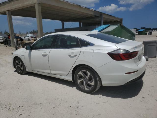 HONDA INSIGHT EX 2019 white  hybrid engine 19XZE4F50KE006314 photo #3