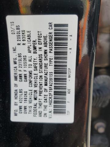 2015 HONDA ACCORD EX - 1HGCR2F76FA239155