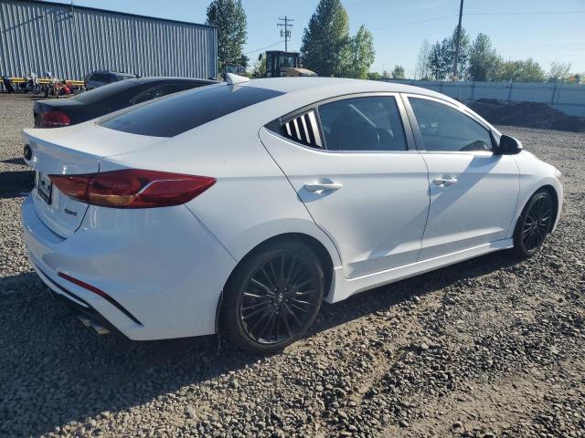 HYUNDAI ELANTRA SP 2018 white  gas KMHD04LB8JU608036 photo #4