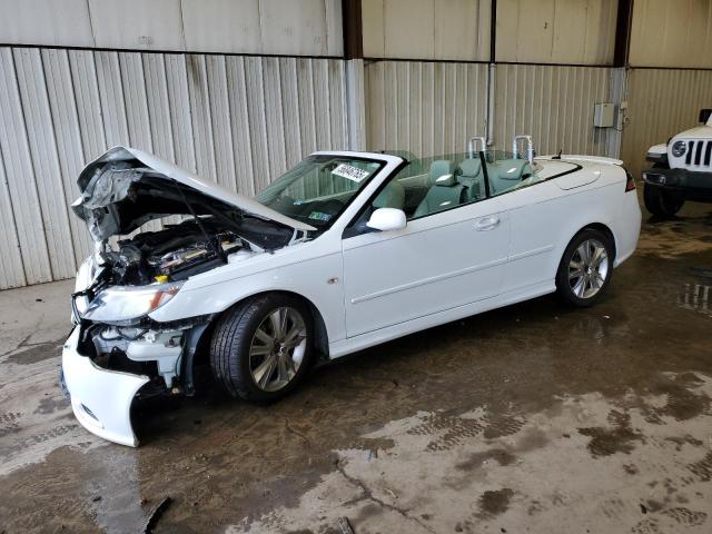 SAAB 9-3 AERO 2008 white  gas YS3FH71U186006825 photo #1