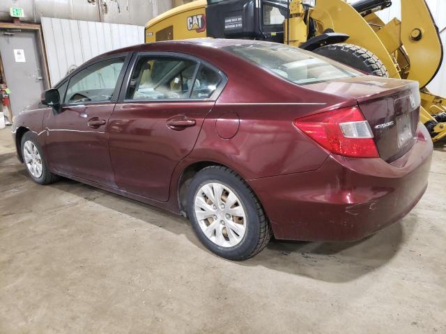 Vin: 19xfb2f55ce024972, lot: 57188515, honda civic lx 20122