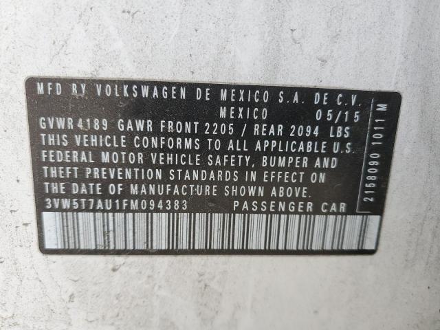 2015 VOLKSWAGEN GTI - 3VW5T7AU1FM094383