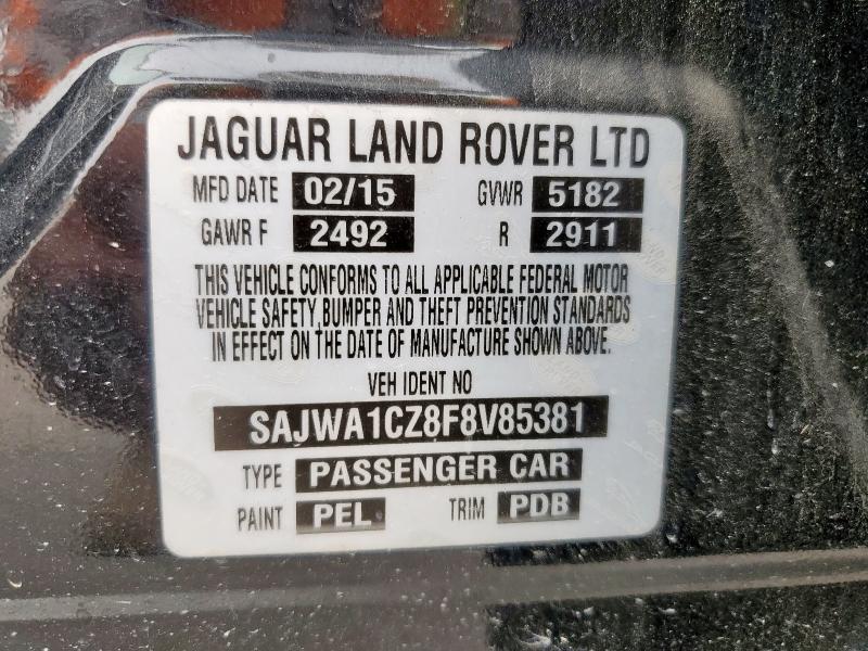 2015 JAGUAR XJ SAJWA1CZ8F8V85381