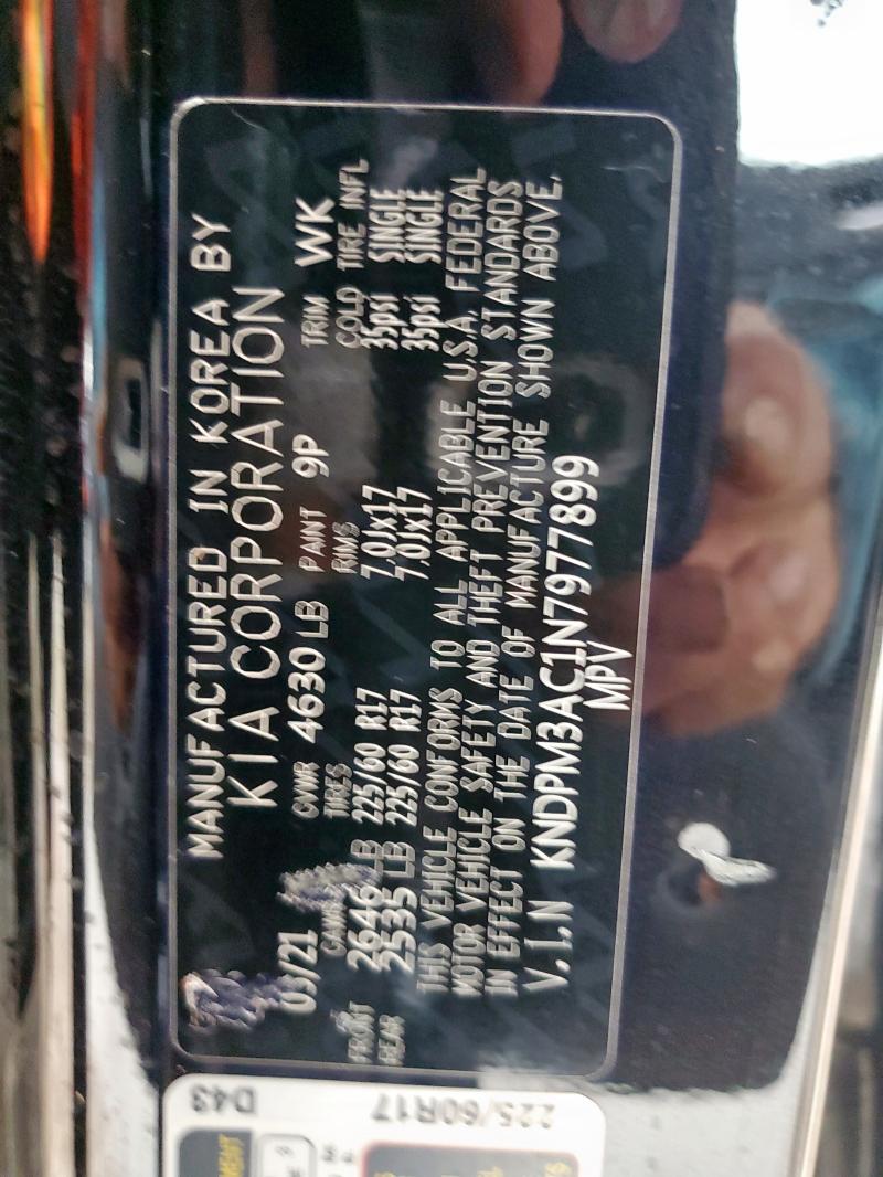 2022 KIA SPORTAGE L - KNDPM3AC1N7977899