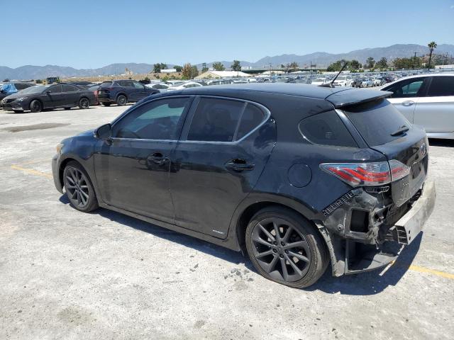 LEXUS CT 200 2013 black hatchbac hybrid engine JTHKD5BH4D2155818 photo #3