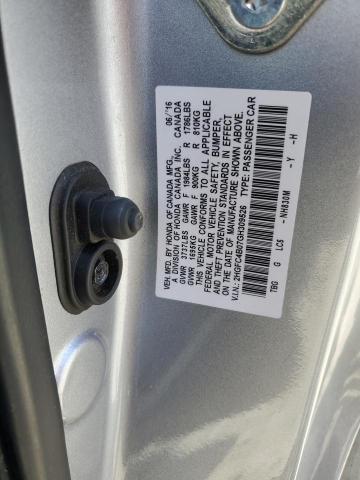 2016 HONDA CIVIC LX 2HGFC4B07GH309526