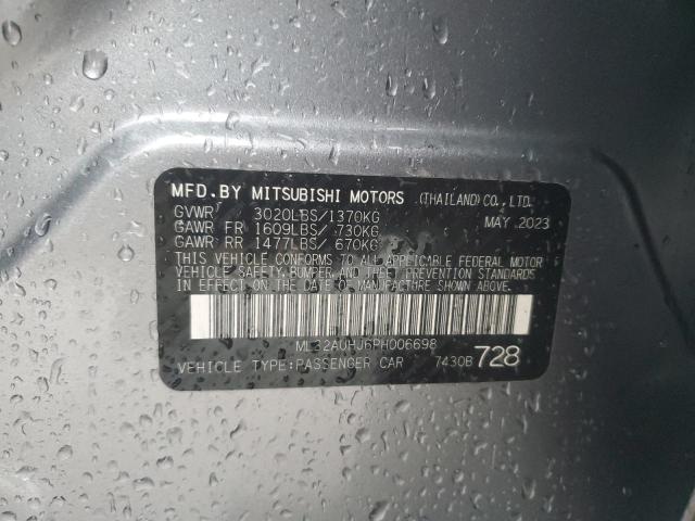 2023 MITSUBISHI MIRAGE ES ML32AUHJ6PH006698