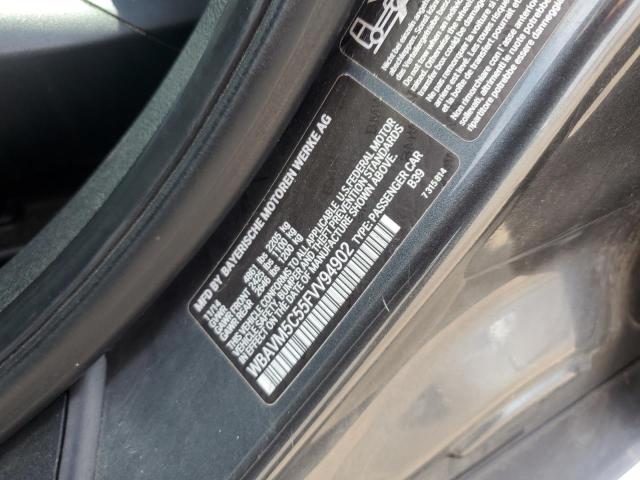 2015 BMW X1 XDRIVE3 WBAVM5C55FVV94902