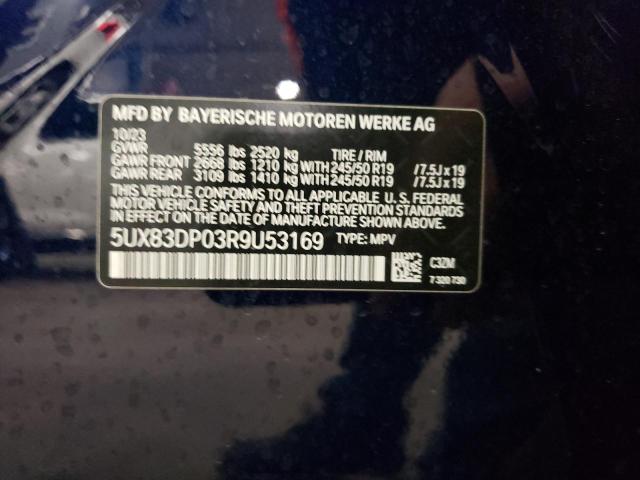 2024 BMW X3 M40I - 5UX83DP03R9U53169