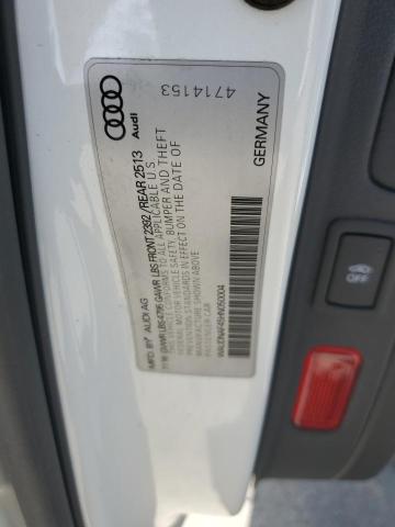 2017 AUDI A4 PREMIUM - WAUDNAF45HN050004