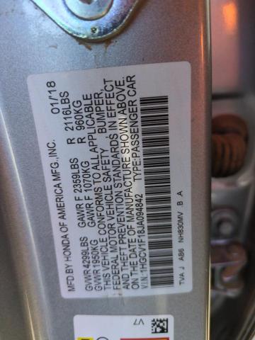2018 HONDA ACCORD LX 1HGCV1F18JA094842
