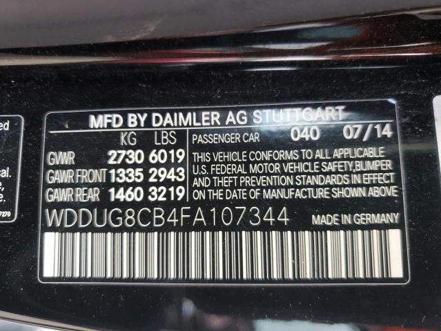 2015 MERCEDES-BENZ S 550 - WDDUG8CB4FA107344