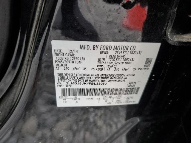 2015 LINCOLN MKX 2LMDJ8JK4FBL33063