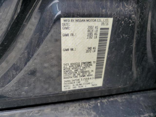 2017 NISSAN ALTIMA 3.5 1N4BL3AP5HC120843