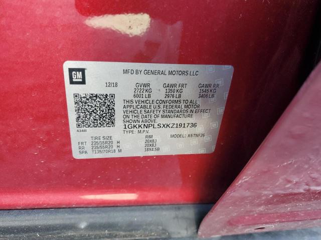 2019 GMC ACADIA DEN - 1GKKNPLSXKZ191736