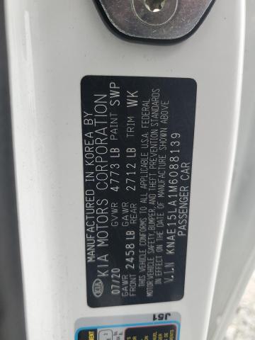 2021 KIA STINGER KNAE15LA1M6088139