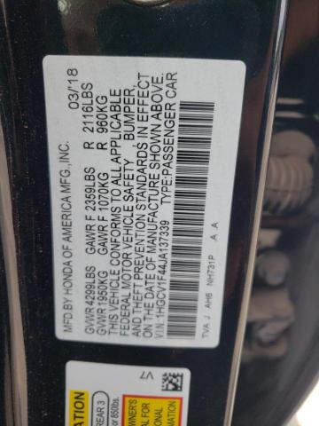 2018 HONDA ACCORD EX - 1HGCV1F44JA137339
