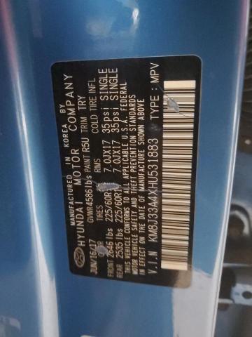 KM8J33A4XHU531883 2017 HYUNDAI TUCSON