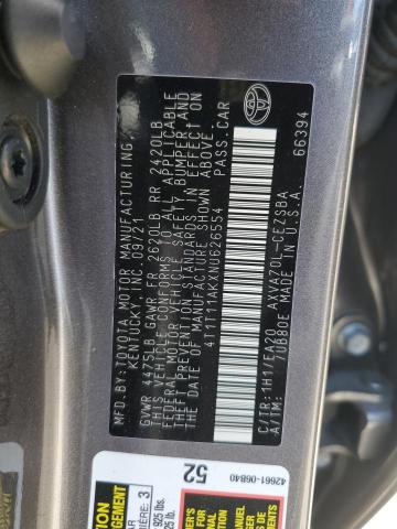 2022 TOYOTA CAMRY SE - 4T1T11AKXNU626554