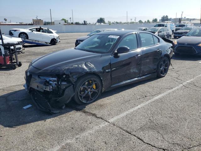 ALFA ROMEO GIULIA TI 2019 black  gas ZARFAMBN3K7600552 photo #1