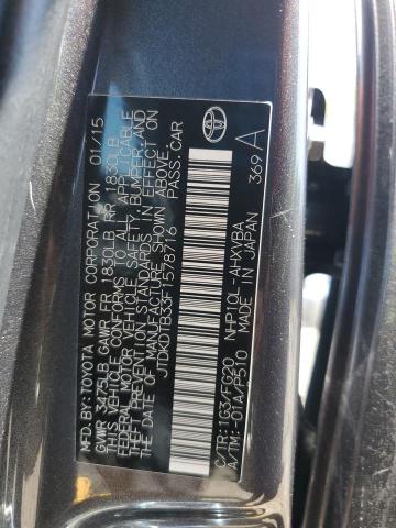 2015 TOYOTA PRIUS C - JTDKDTB33F1578716