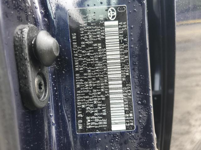 2022 TOYOTA COROLLA LE 5YFEPMAE2NP319626