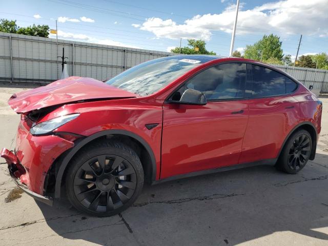 Vin: 5yjygdee0mf195289, lot: 57462185, tesla model y 2021 img_1
