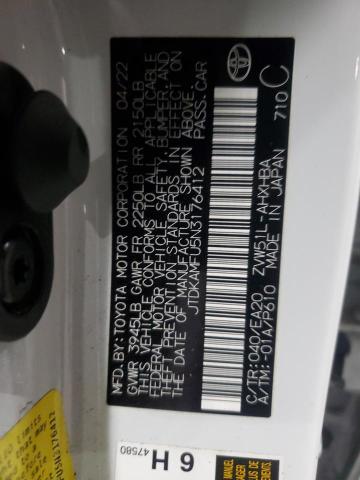 2022 TOYOTA PRIUS NIGH - JTDKAMFU5N3176412