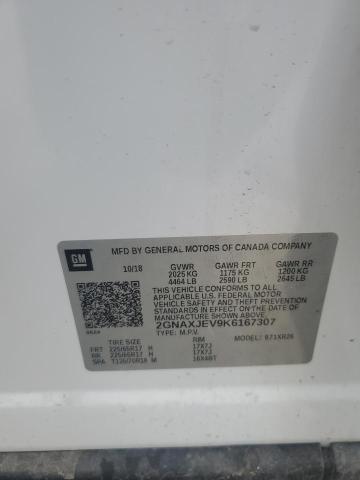 2019 CHEVROLET EQUINOX LT - 2GNAXJEV9K6167307