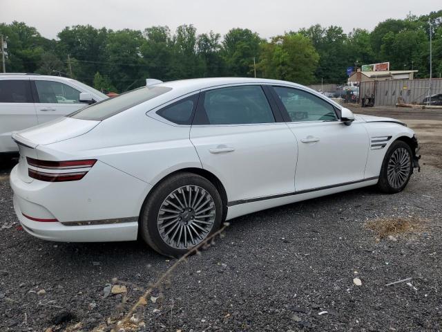 GENESIS G80 2023 white  electric KMTGE4S18PU006369 photo #4